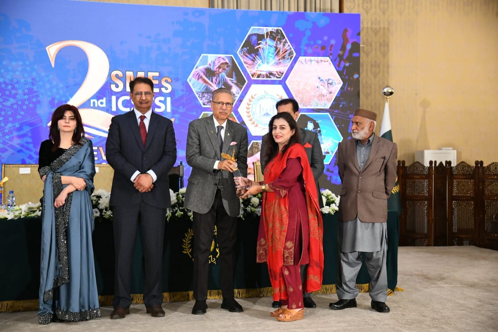 Award presented to Dr. Arifah Jamil for excellence in sonography education